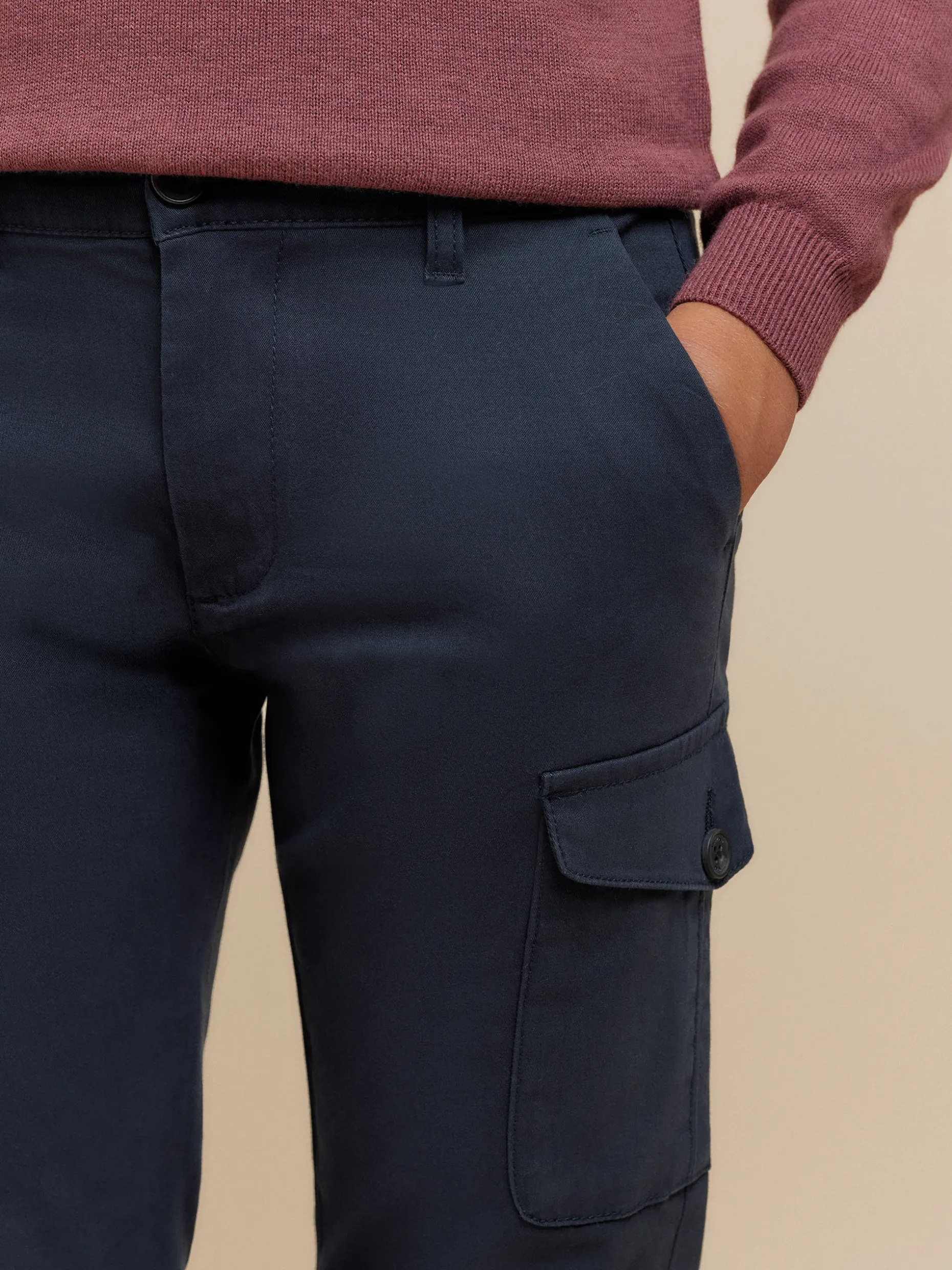 PANTALON BUFFALO KIDS AZUL MARINO