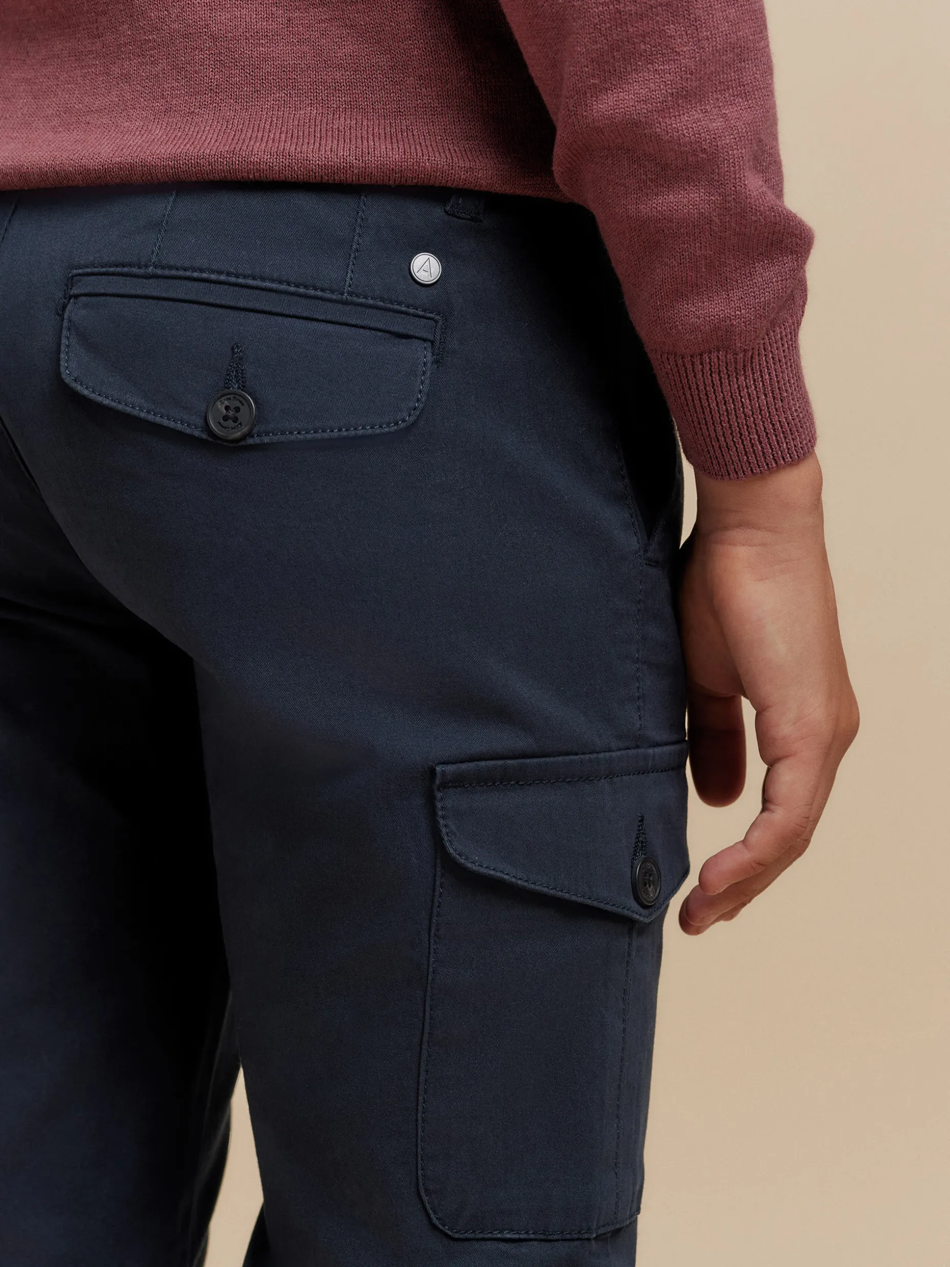 PANTALON BUFFALO KIDS AZUL MARINO