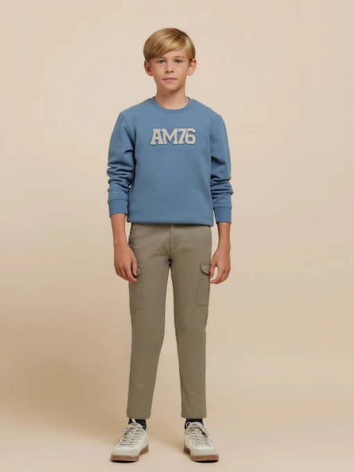 PANTALON BUFFALO KIDS VERDE