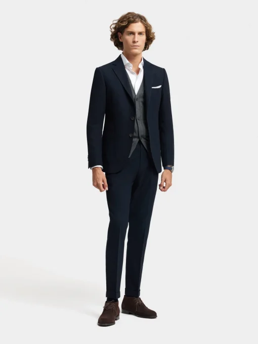 PANTALON CLASSIC TWILL AZUL MARINO