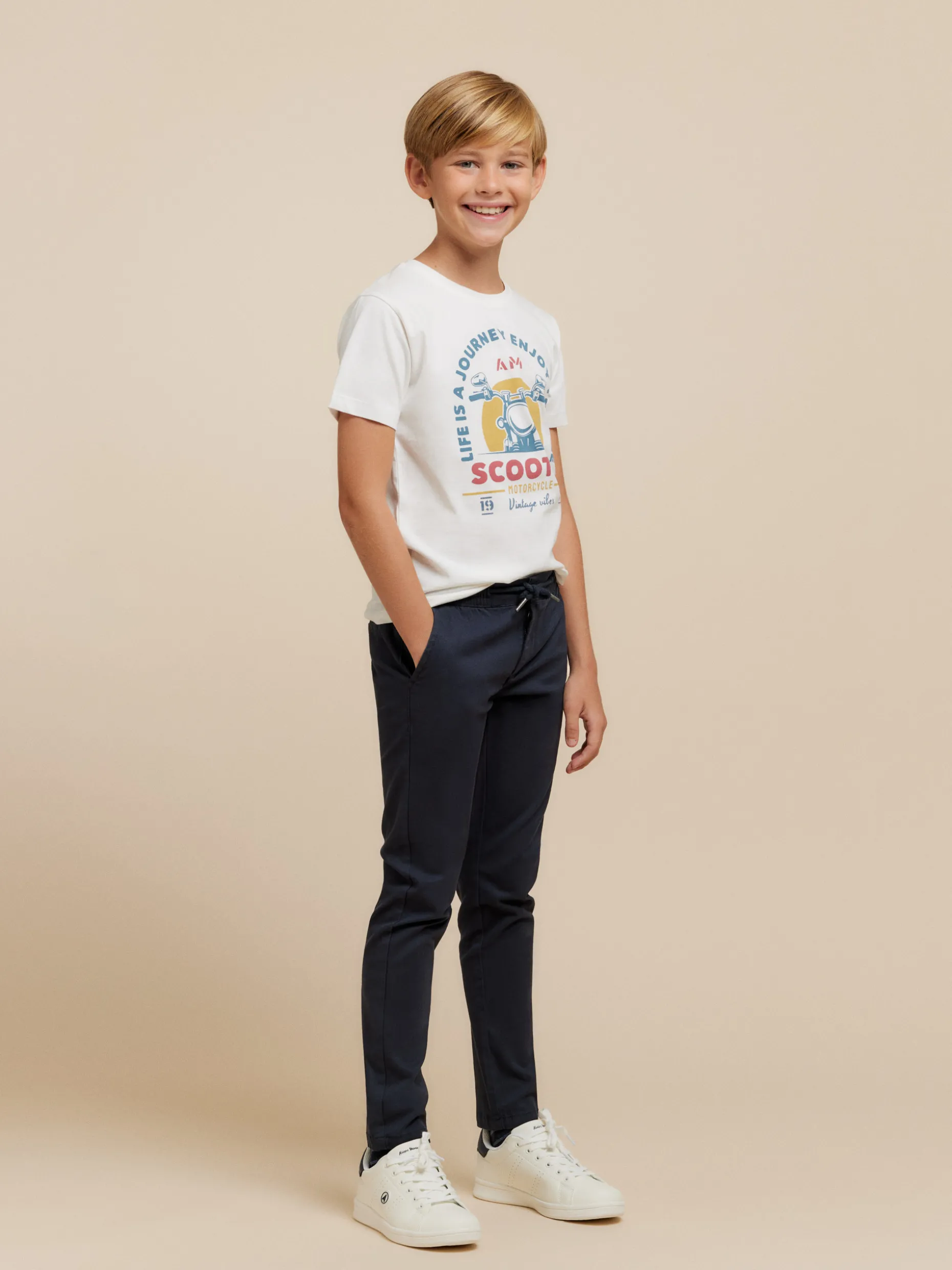 PANTALON DALTON KIDS AZUL MARINO