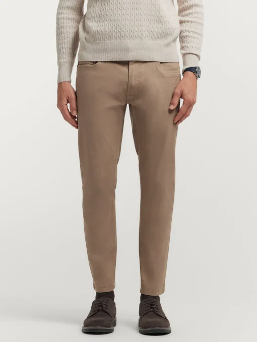 PANTALON MICRO 5PKT CAMEL