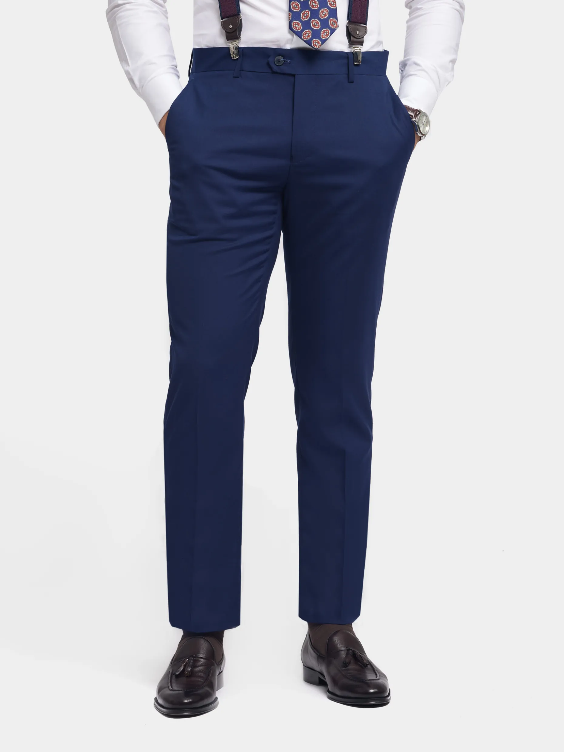 PANTALON TWILL AZUL