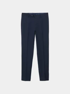 PANTALON TWILL CRUZADO AZUL MARINO