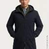 PARKA RATCHED REVERSIBLE AZUL MARINO | MARRÓN