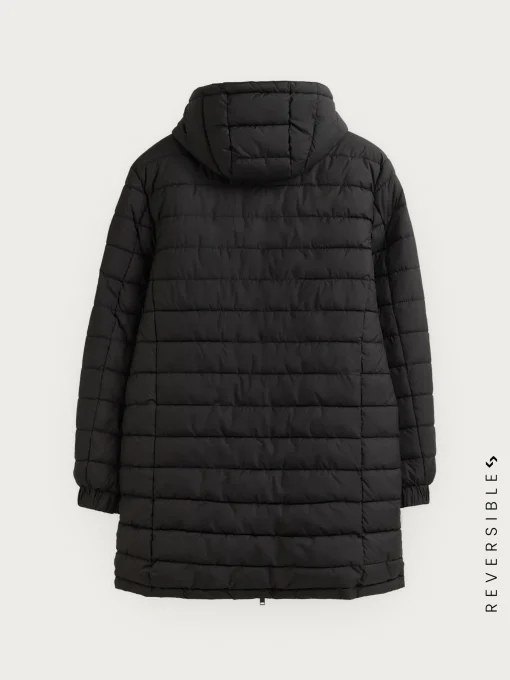 PARKA RATCHED REVERSIBLE AZUL MARINO | MARRÓN