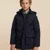 PARKA SHERMAN KIDS AZUL MARINO