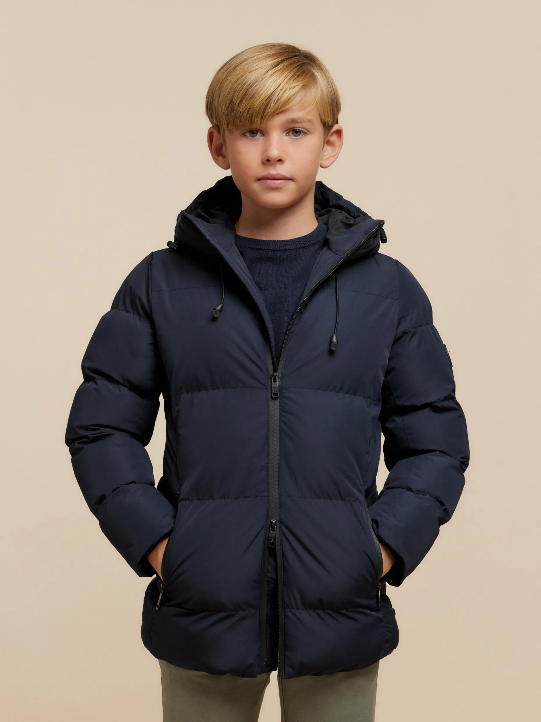 PARKA SKYWEAR KIDS AZUL MARINO