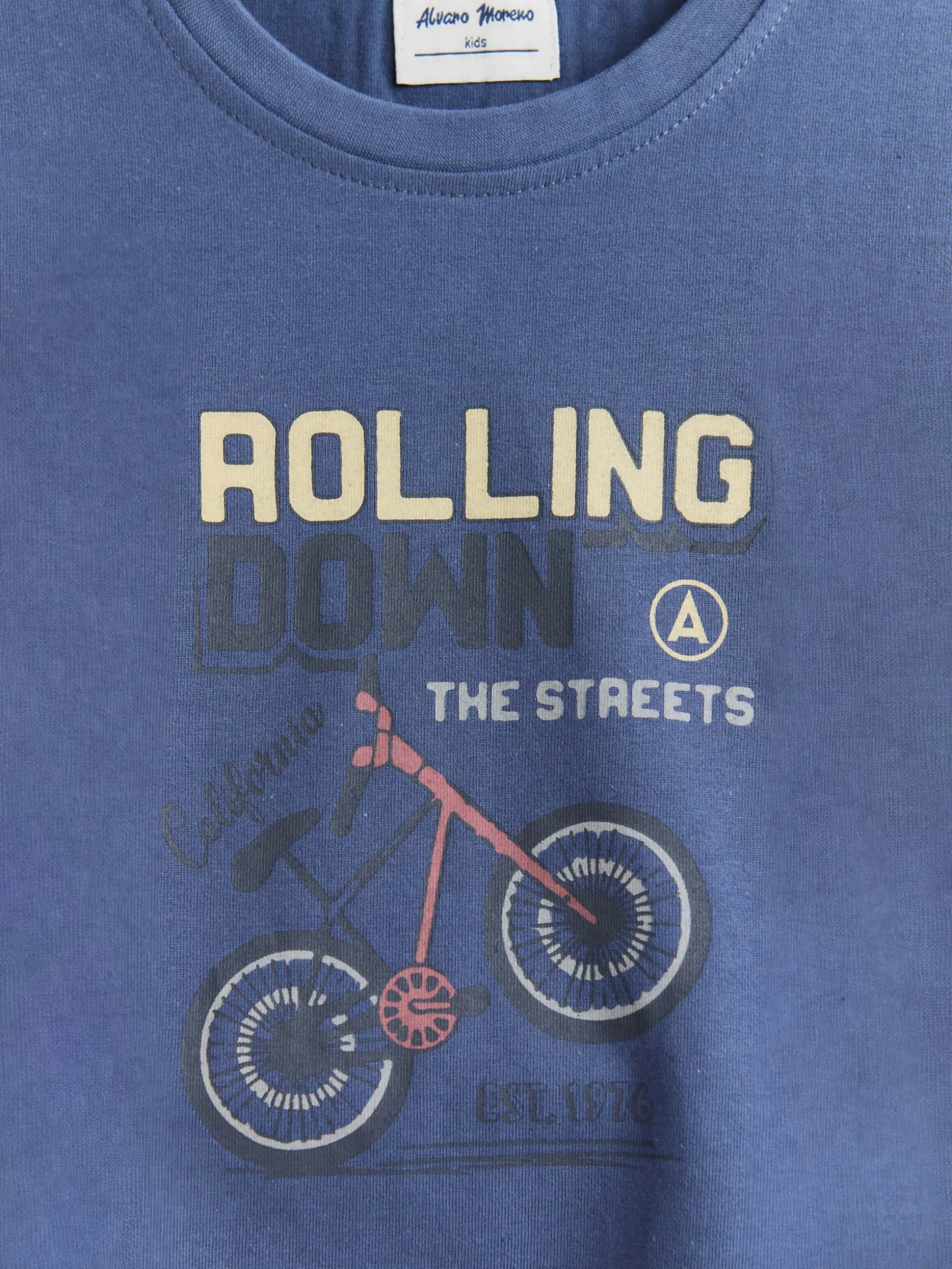 PIJAMA ROLLING KIDS AZUL