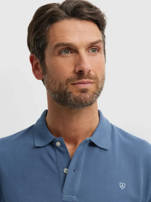 POLO BASIC AZUL