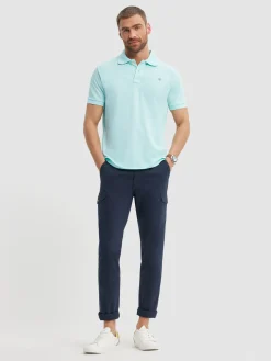POLO BASIC VERDE AGUA