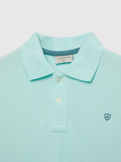 POLO BASIC VERDE AGUA