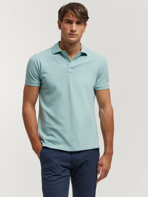 POLO SCOOBY VERDE AGUA