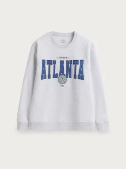 SUDADERA ATLANTA GRIS