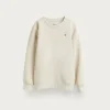 SUDADERA BASICA KIDS CRUDO