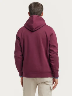 SUDADERA MOMENT BURDEOS