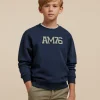 SUDADERA OFFICIAL KIDS AZUL MARINO