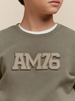 SUDADERA OFFICIAL KIDS VERDE