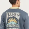SUDADERA POSITIVE AZUL