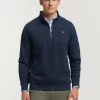 SUDADERA SINGLE AZUL MARINO