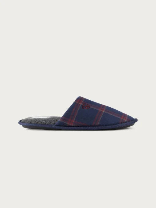 ZAPATILLAS CUADROS AZUL MARINO