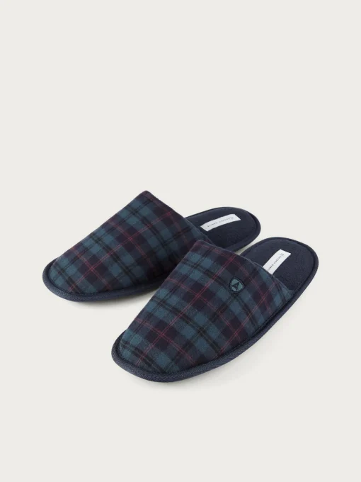 ZAPATILLAS CUADROS VERDE